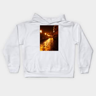 Park Belvedere at Night. Enna, Sicily 2012 Kids Hoodie